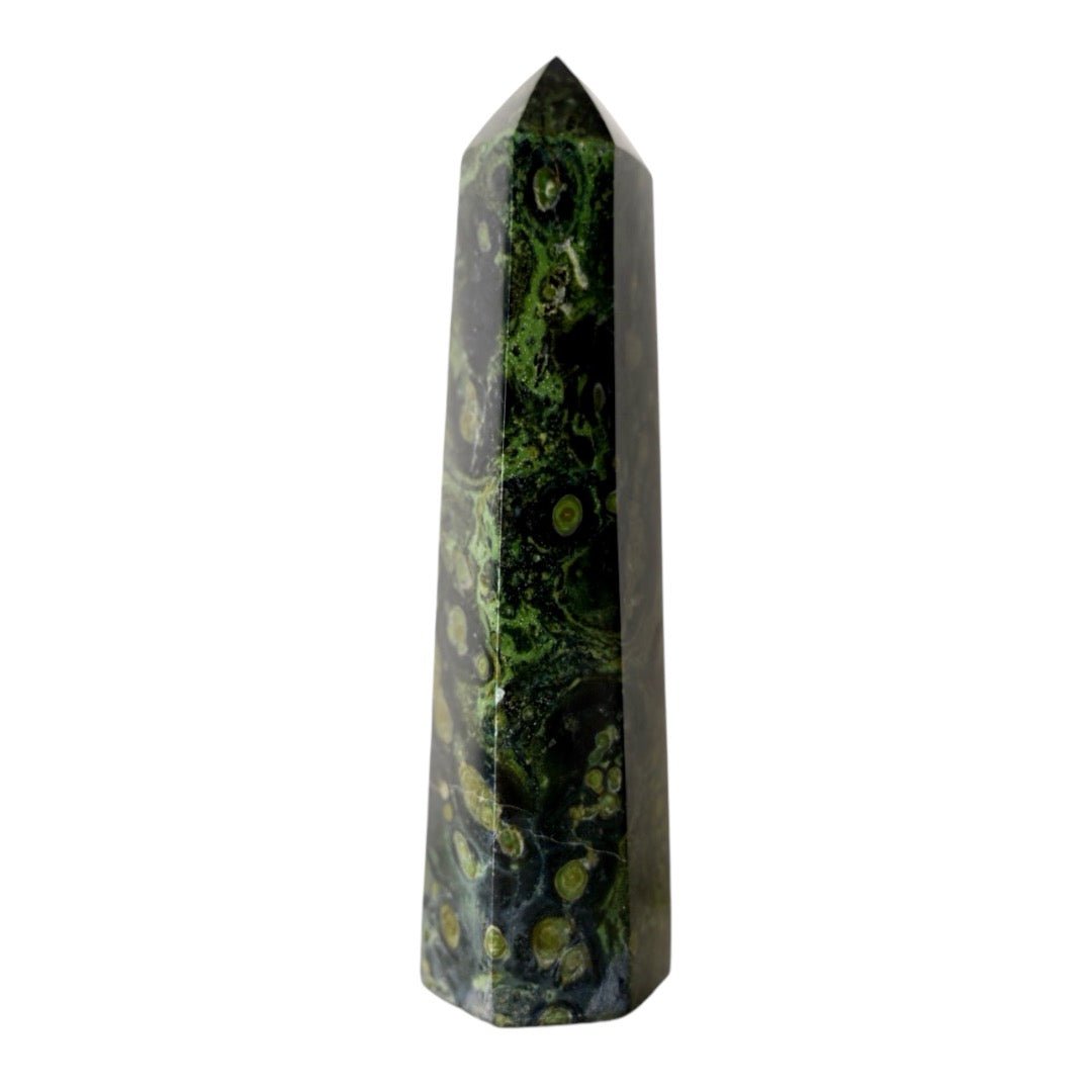 Kambaba (Pfauenauge) Obelisk - CrystalScents