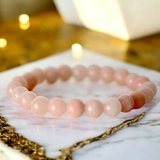 Katzenauge Kunzit Armband - CrystalScents