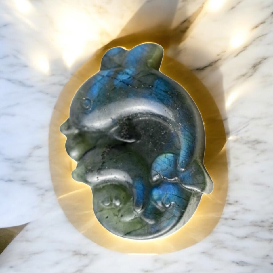 Labradorit Delfin - CrystalScents