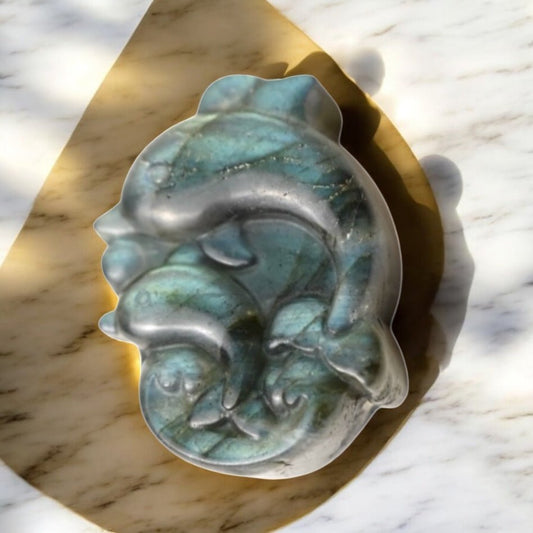 Labradorit Delfin - CrystalScents