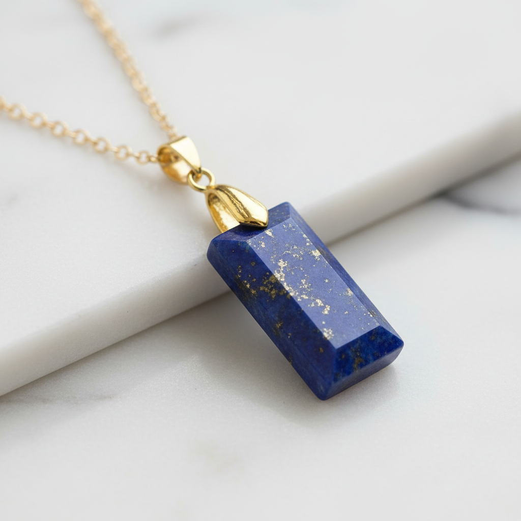 Lapislazuli Anhänger - Detail