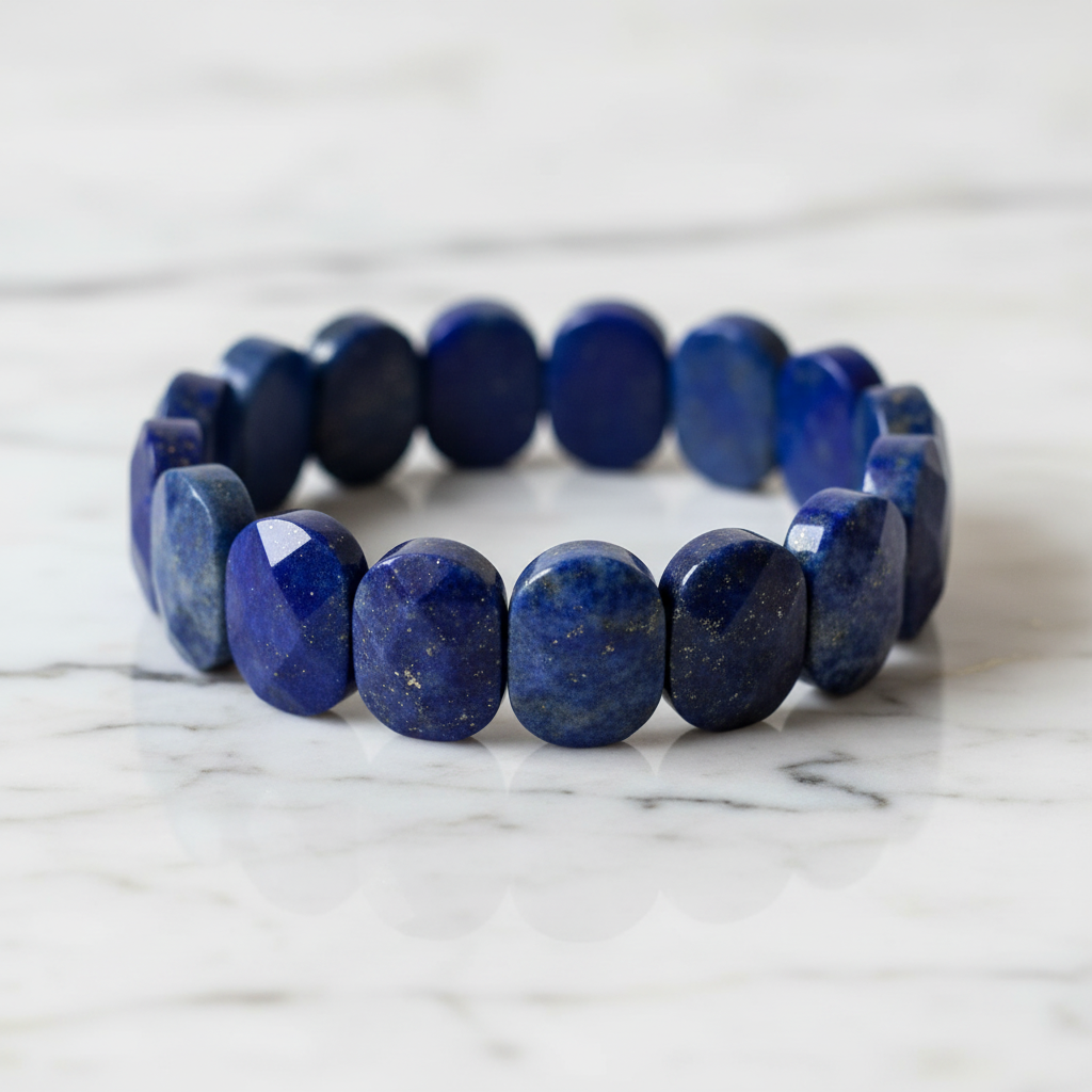 Lapislazuli Armband - Detailaufnahme