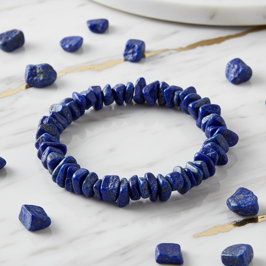 Lapislazuli Splitterarmband 1
