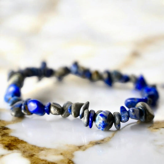 Lapislazuli Splitterarmband - CrystalScents