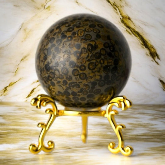 Leoparden - Jaspis Kugel - CrystalScents