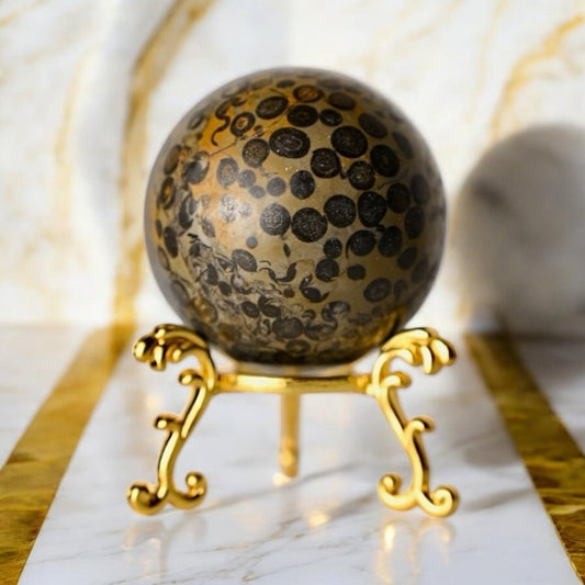 Leoparden - Jaspis Kugel - CrystalScents