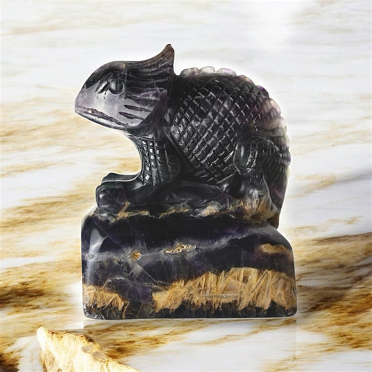Lila Fluorit „Chamäleon“ - CrystalScents