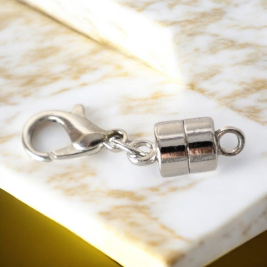 Magnetverschluss Silber - CrystalScents