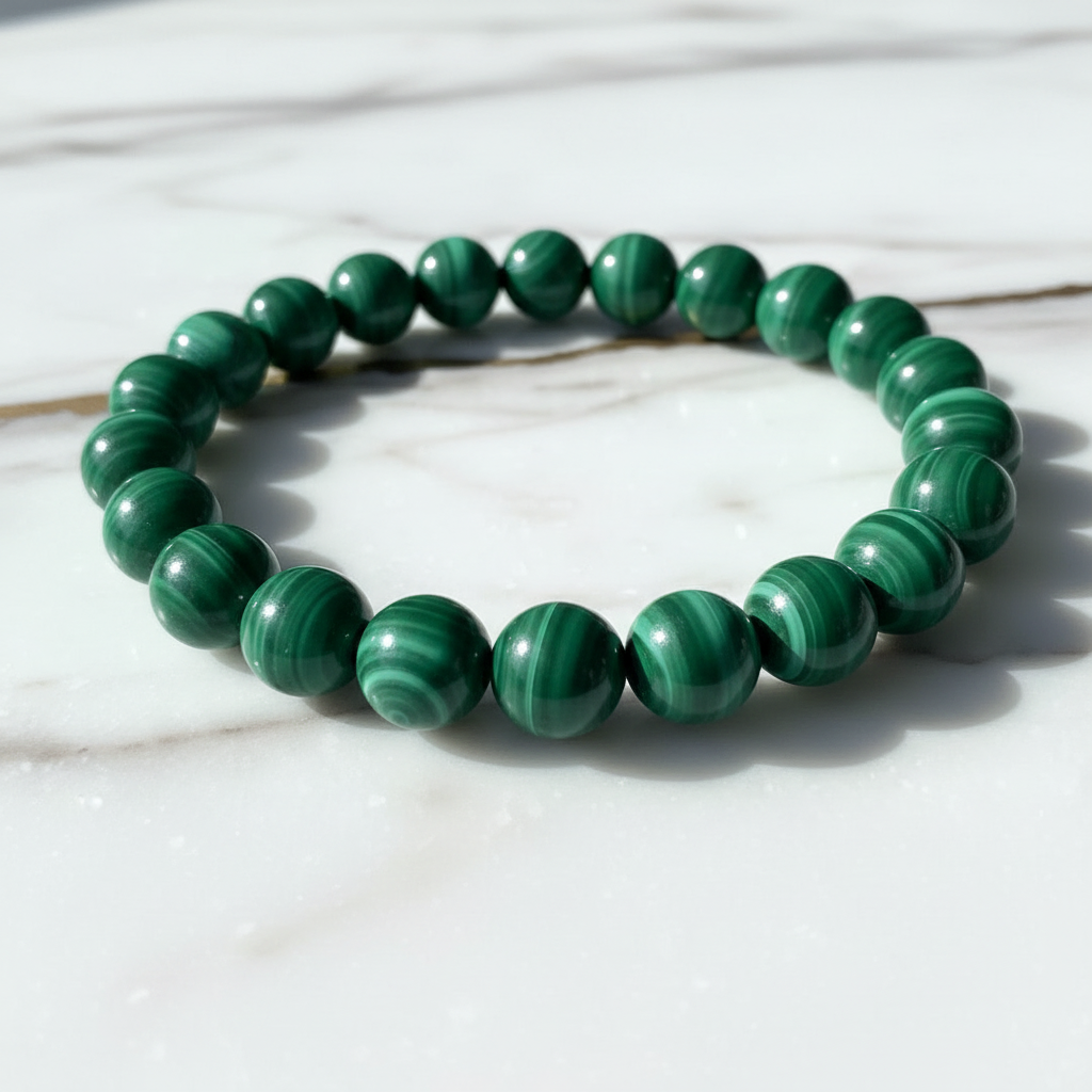 Malachit Armband Seitenansicht