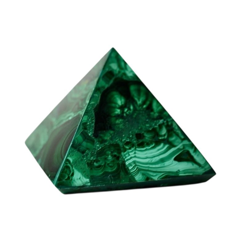 Malachit Pyramide - CrystalScents