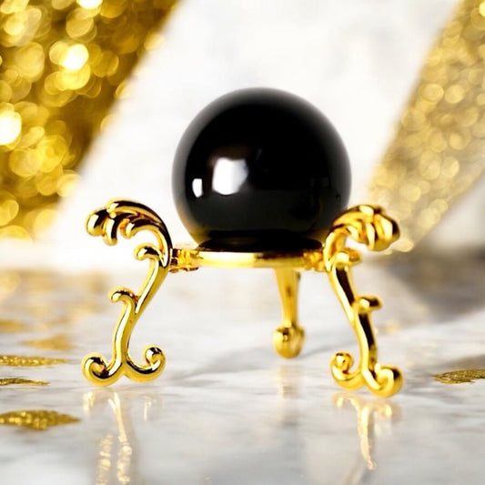 Mini Obsidian Kugel - CrystalScents