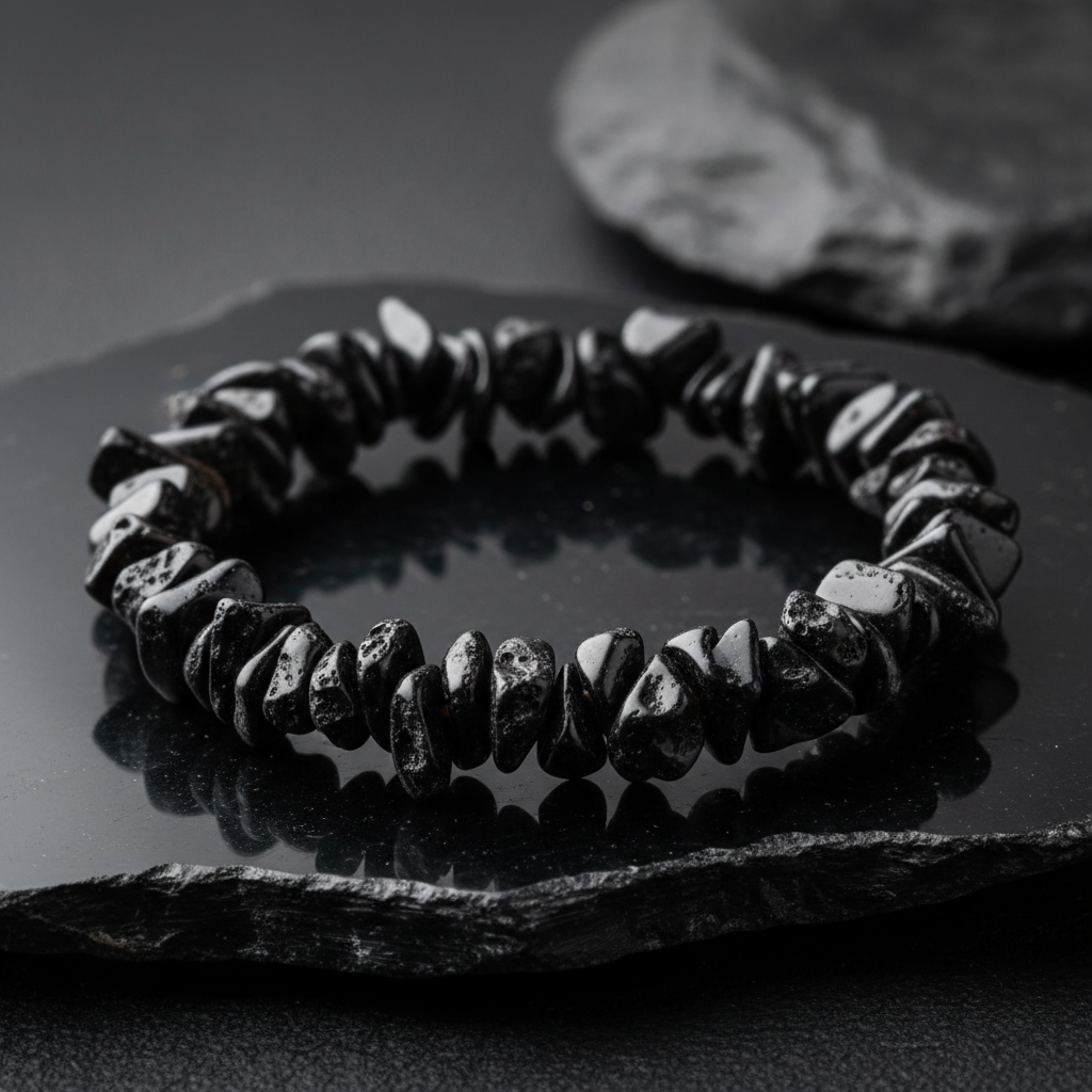 Obsidian Armband Close-up 3