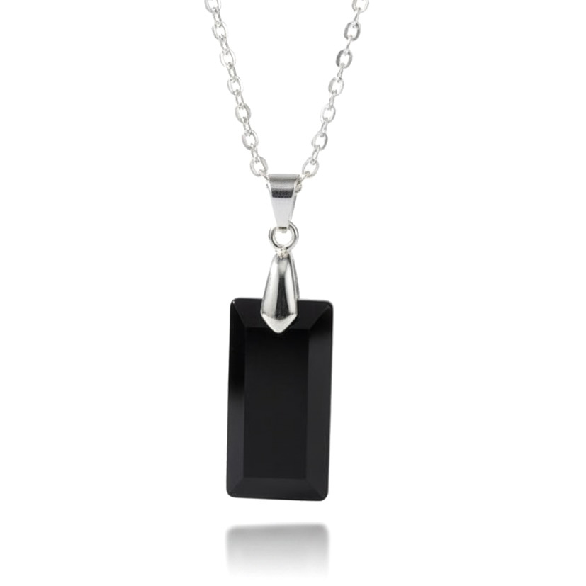 Obsidian Halskette