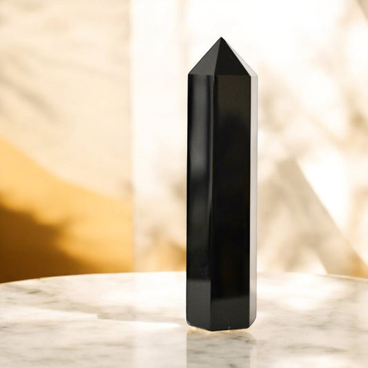 Obsidian Obelisk - CrystalScents