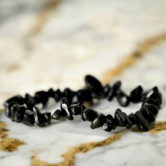 Obsidian Splitterarmband - CrystalScents