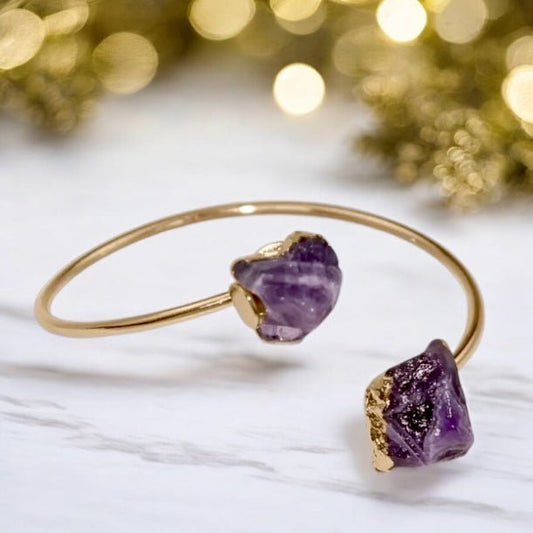 Offener Amreif Amethyst - CrystalScents