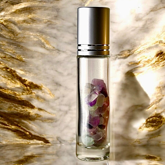 Ölroller Fluorit - CrystalScents