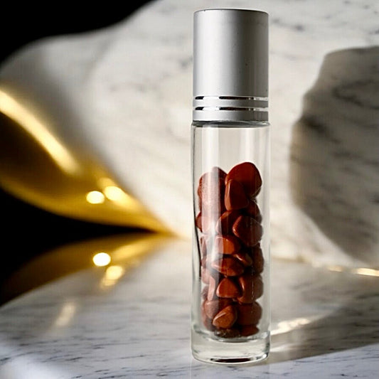 Ölroller roter Jaspis - CrystalScents
