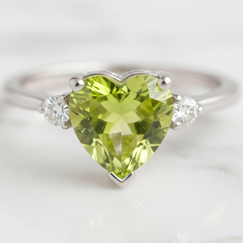 Peridot Ring Struktur Detail 5