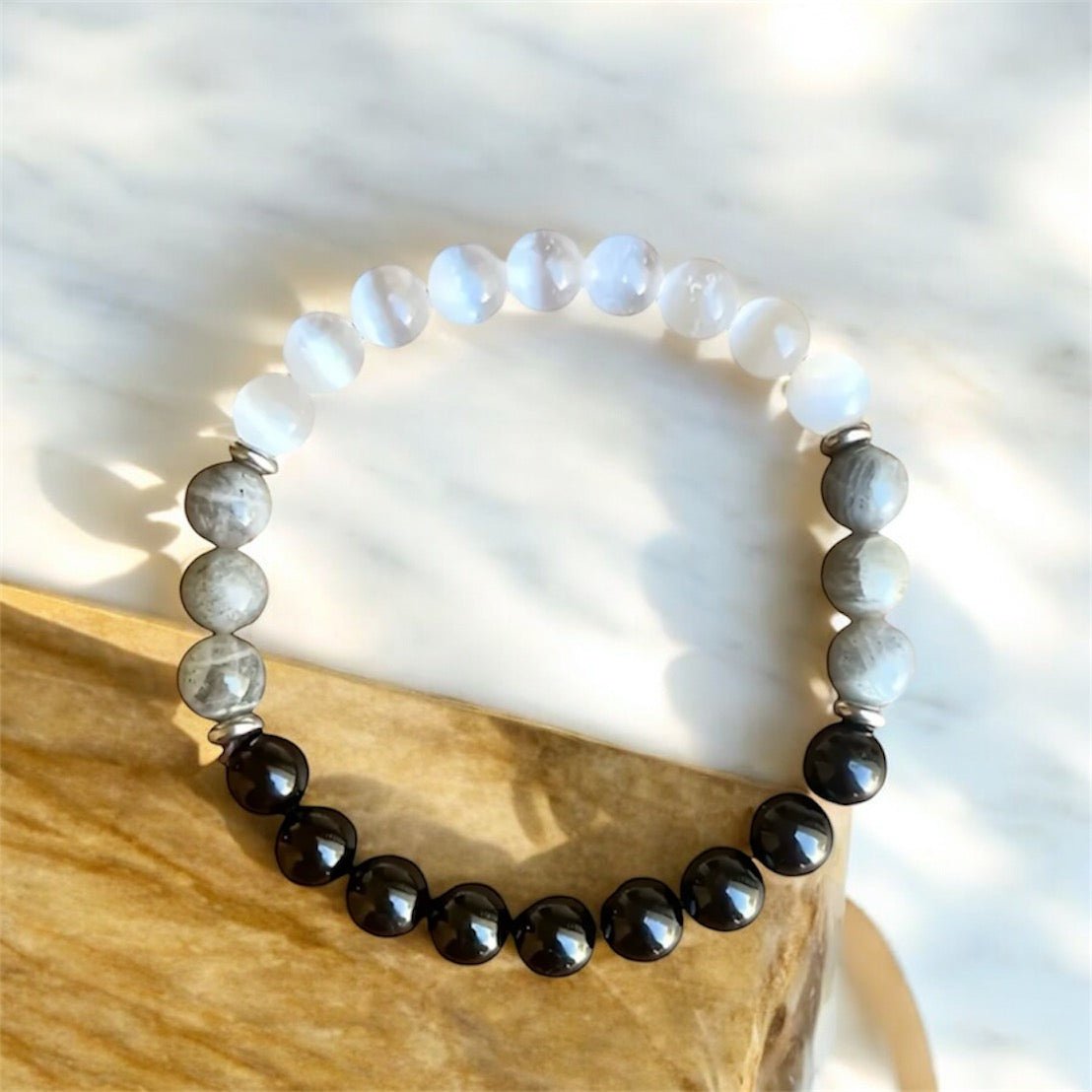 Perlen - Armband für Schutz - CrystalScents