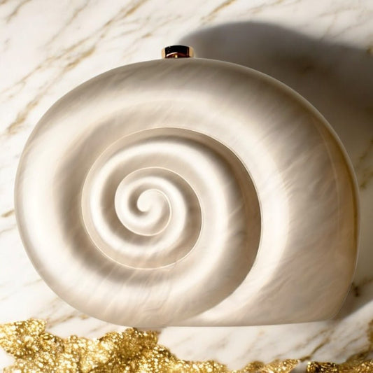 Perlmutt Muschel Clutch - CrystalScents