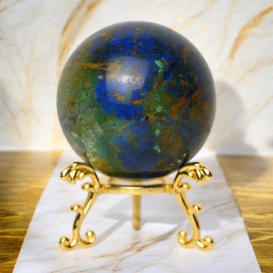 Phönix Lapislazuli Kugel - CrystalScents