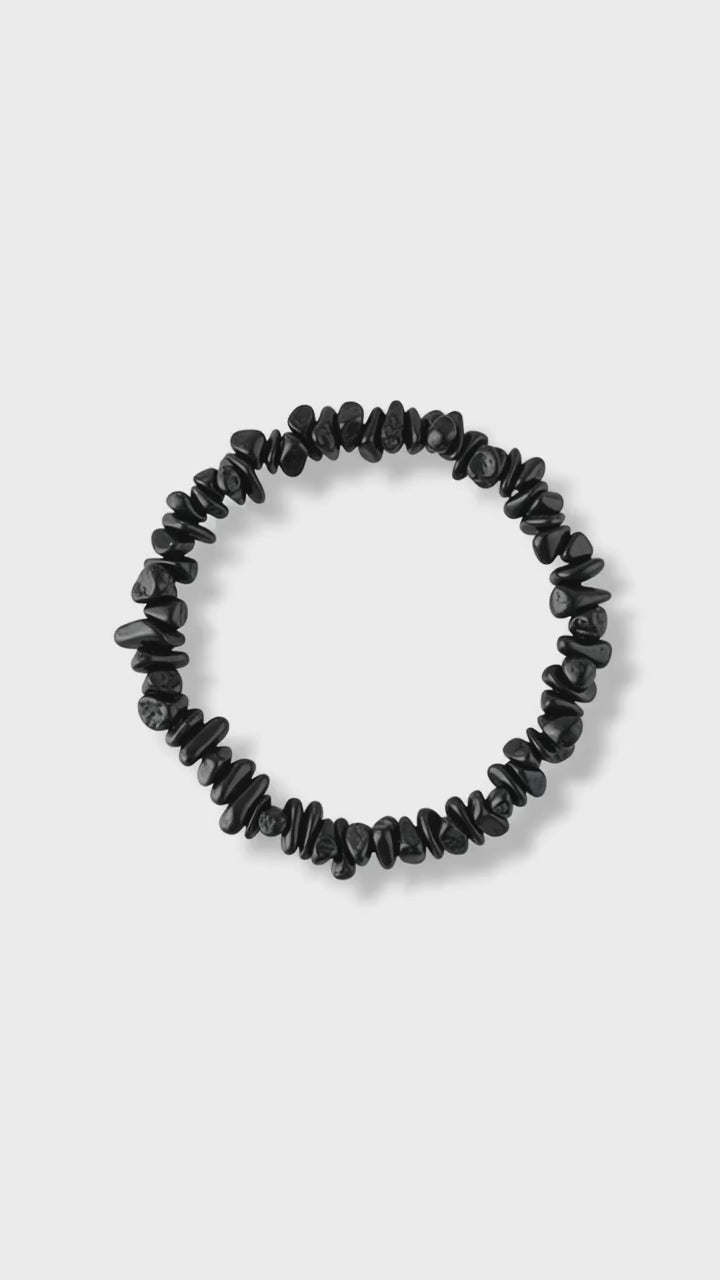 Obsidian Splitterarmband – Schutz & Balance