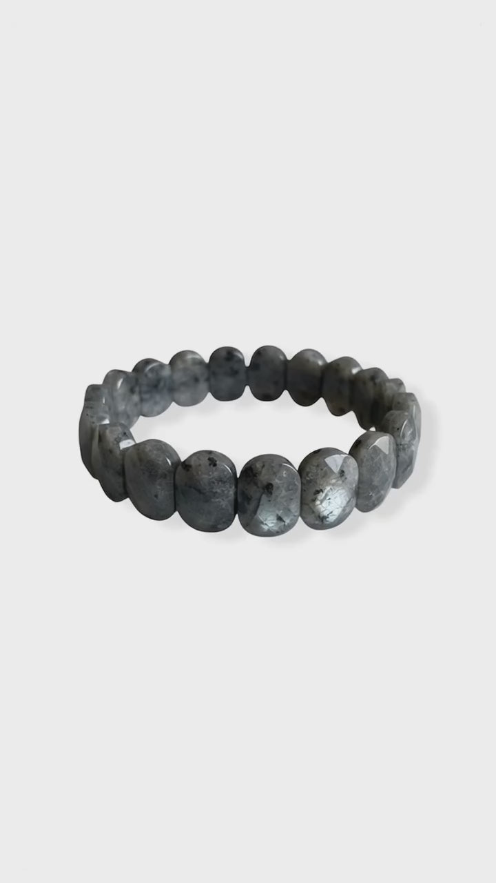 Larvikit Facettenarmband – Fokus & Transformation