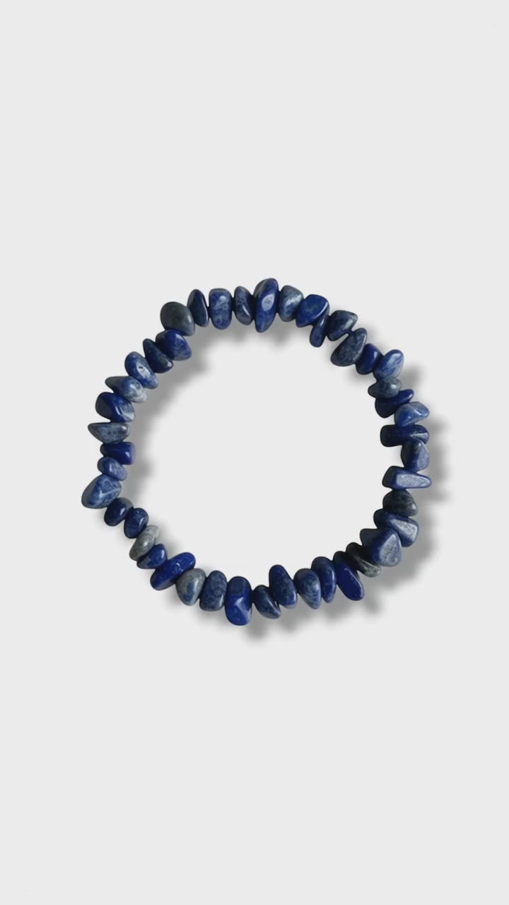 Lapislazuli Splitterarmband – Fokus & Klarheit