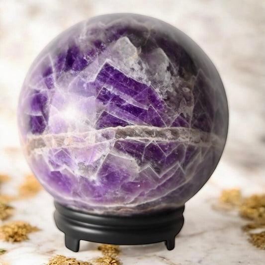 Riesige Amethyst Kugel - CrystalScents