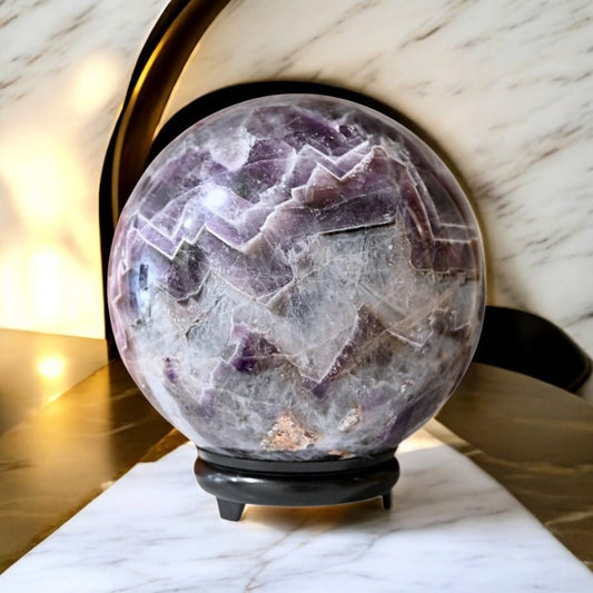 Riesige Amethyst Kugel - CrystalScents