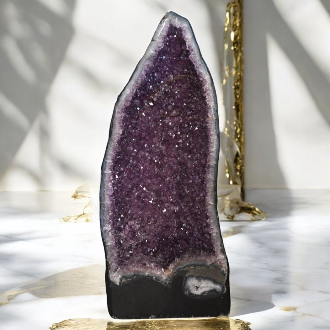Riesige Amethystdruse - CrystalScents
