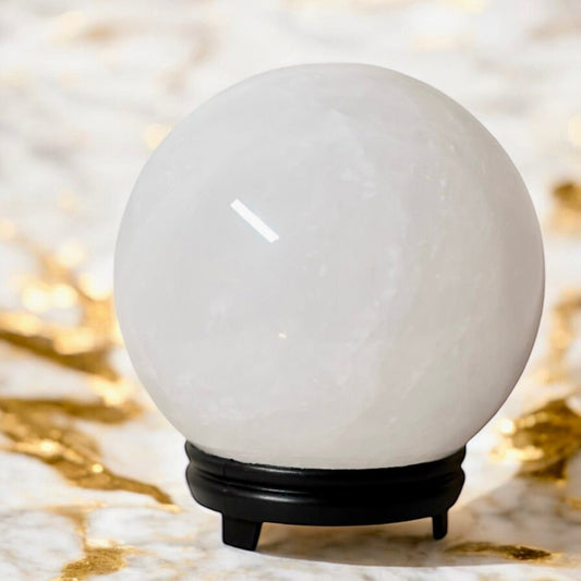 Riesige Bergkristall Kugel - CrystalScents