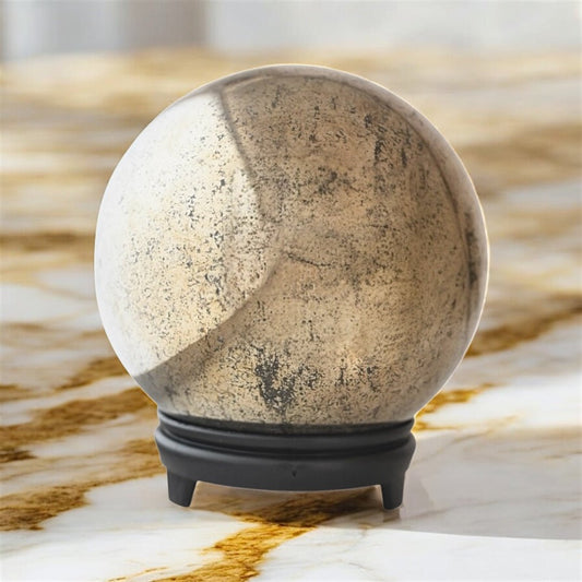 Riesige Pyrit Kugel - CrystalScents