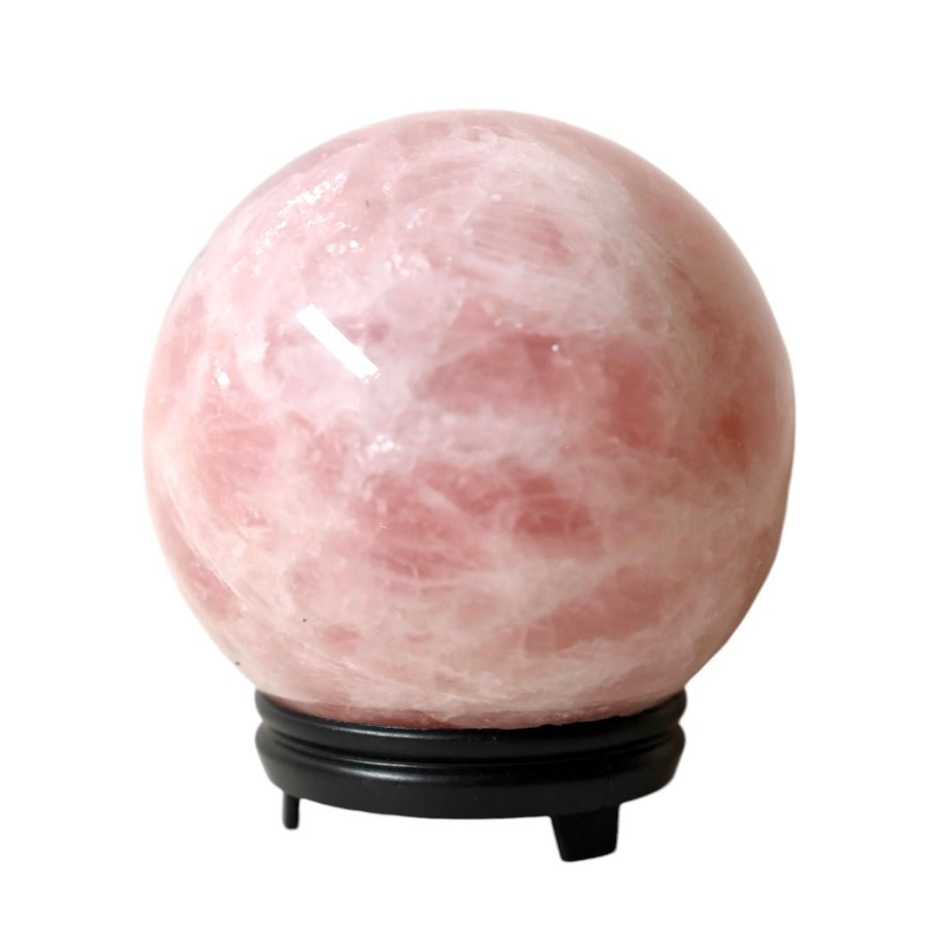 Riesige Rosenquarz - Kugel - CrystalScents