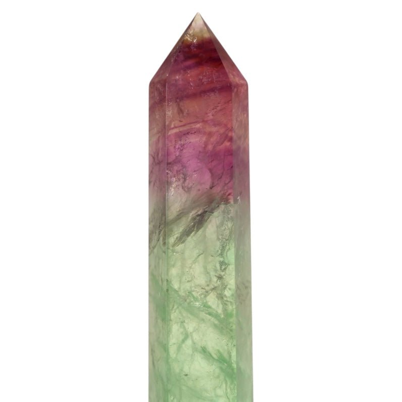 Riesiger Fluorit Obelisk - CrystalScents