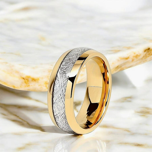 Ring mit Silber und Gold - CrystalScents