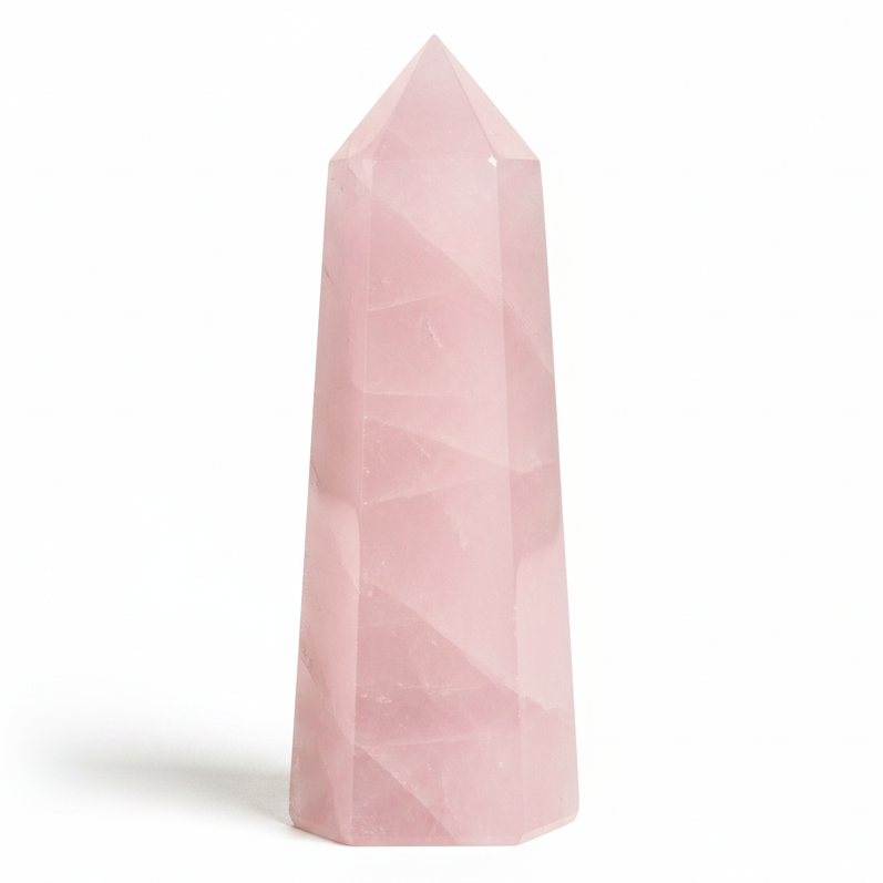 Rosenquarz Obelisk