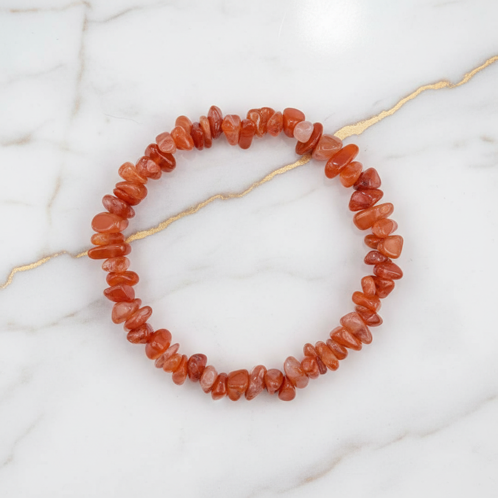 Roter Achat Armband 6