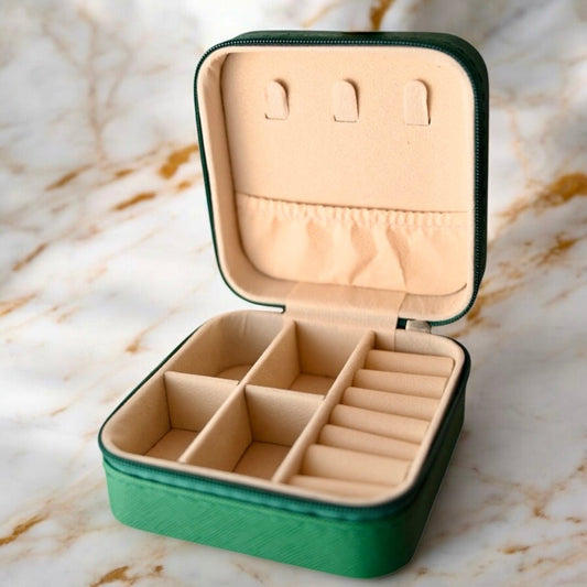 Schmuckbox Dunkelgrün - CrystalScents
