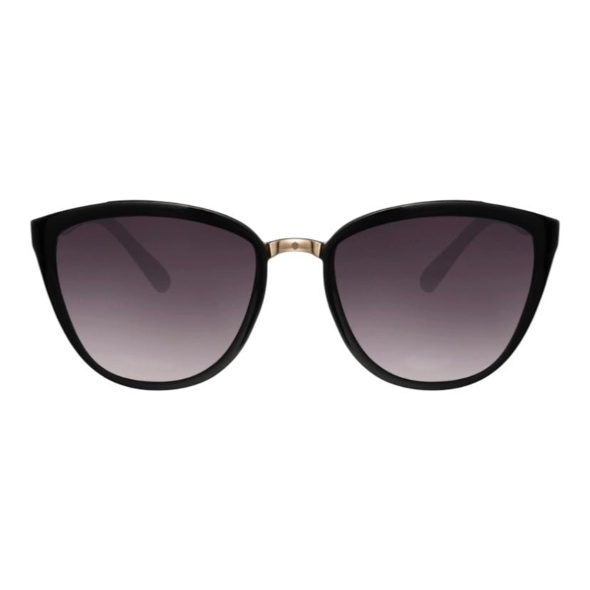 Schwarze Sonnenbrille Cateye - CrystalScents