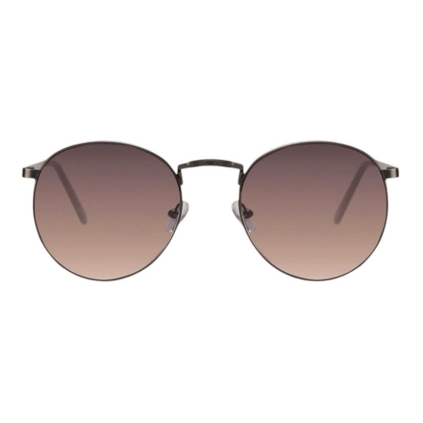 Schwarze Sonnenbrille mit gemustertem Steg - CrystalScents