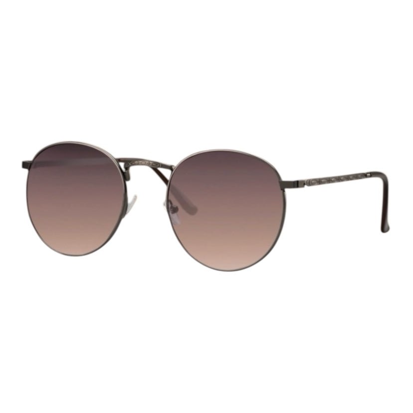 Schwarze Sonnenbrille mit gemustertem Steg - CrystalScents