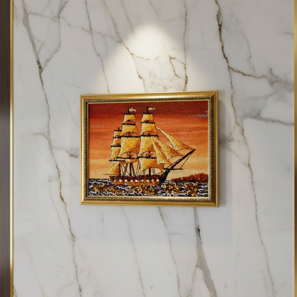 Segelschiff links