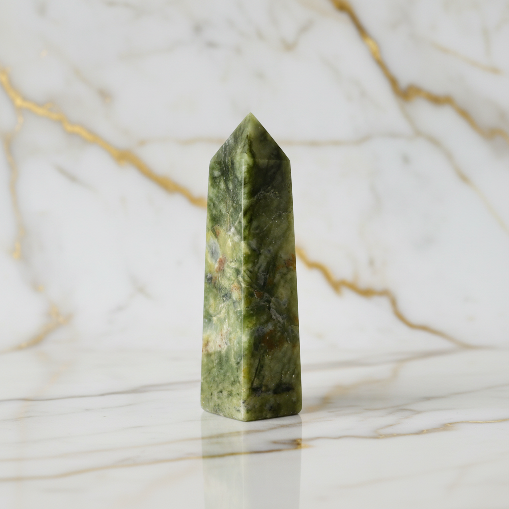 Serpentin Obelisk Marmor 1