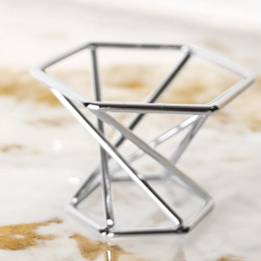 Silberner Kugelständer 2 in 1 - CrystalScents