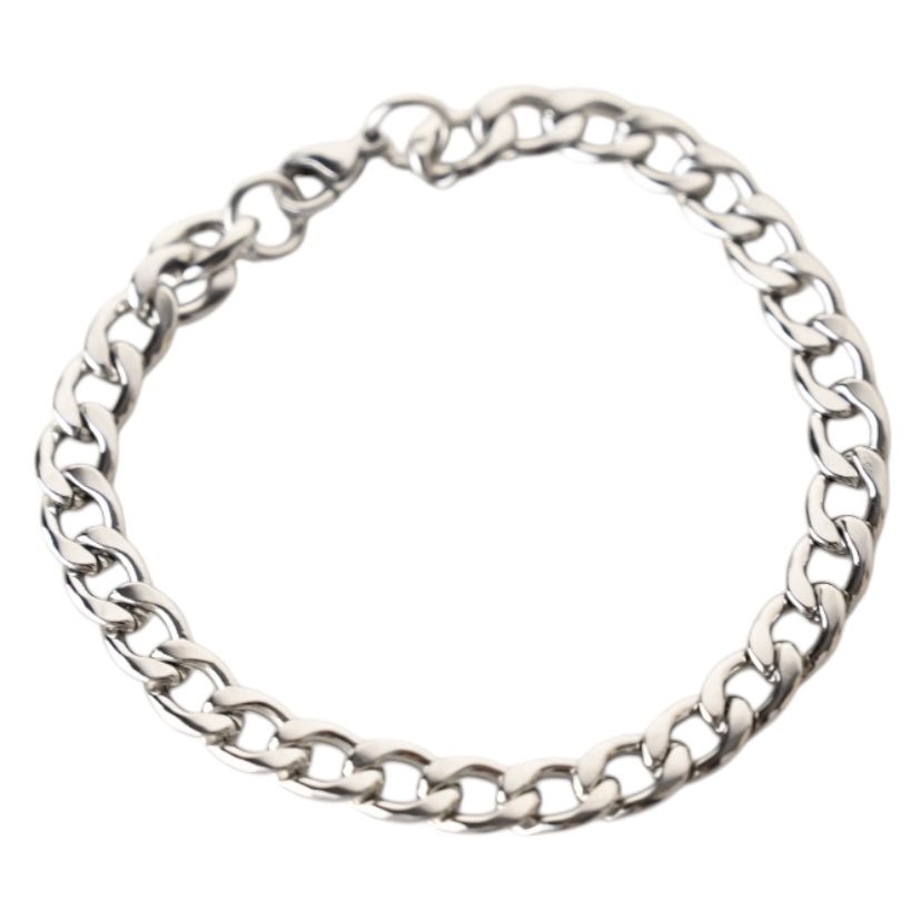 Silbernes grobes Armband - CrystalScents