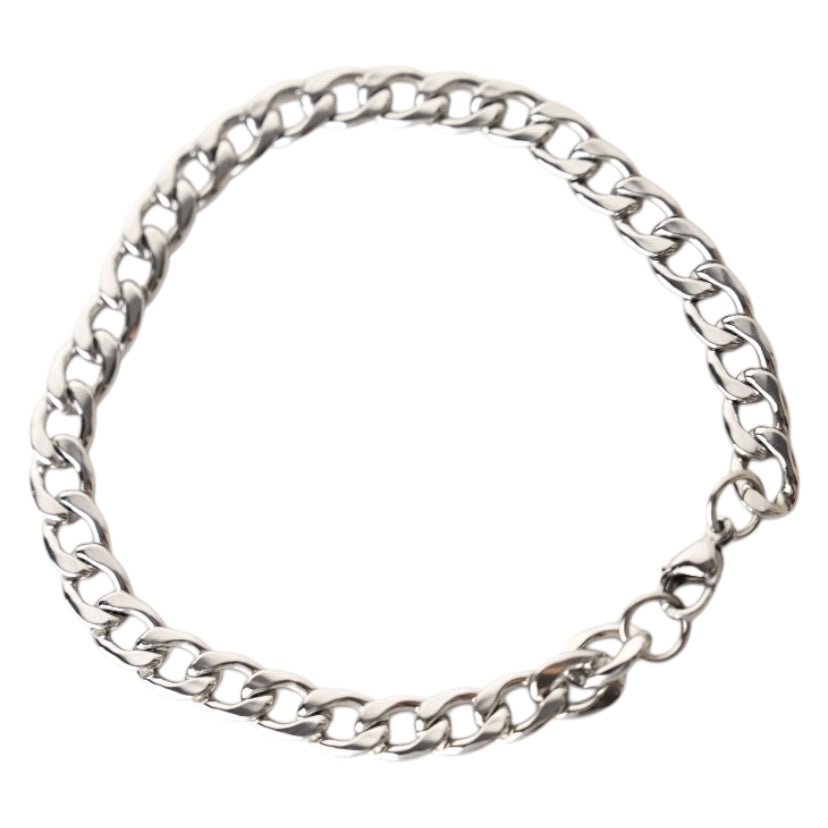 Silbernes grobes Armband - CrystalScents