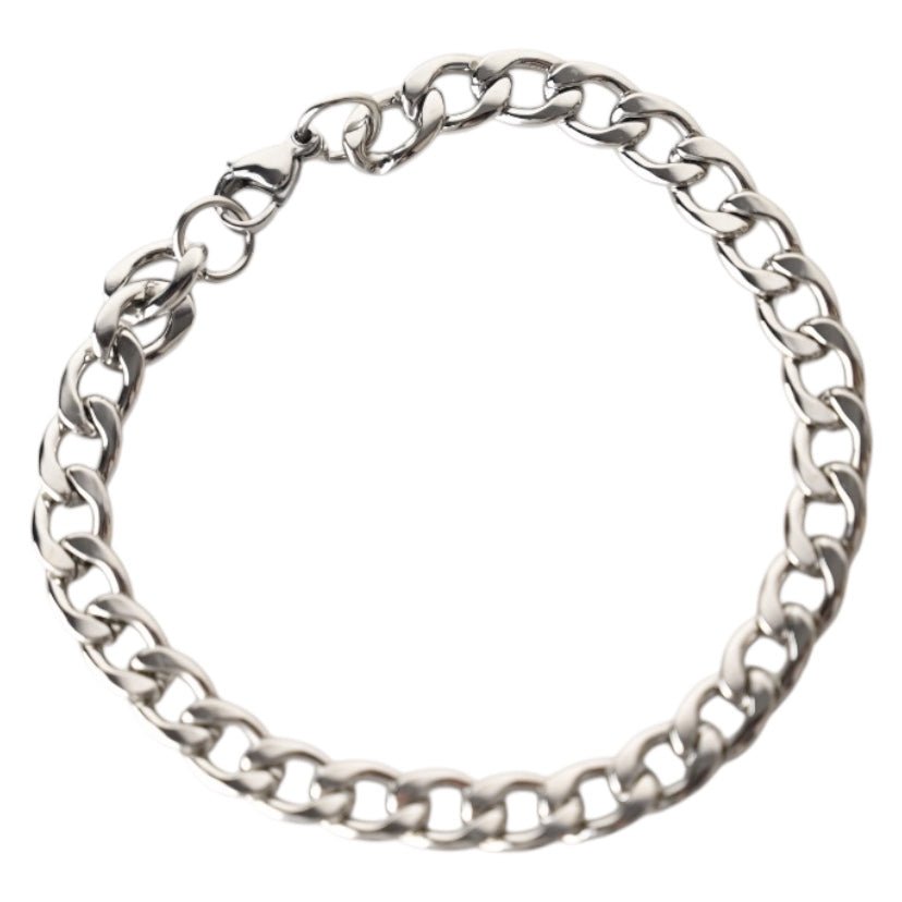 Silbernes grobes Armband - CrystalScents