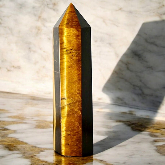 Tigerauge Obelisk - CrystalScents